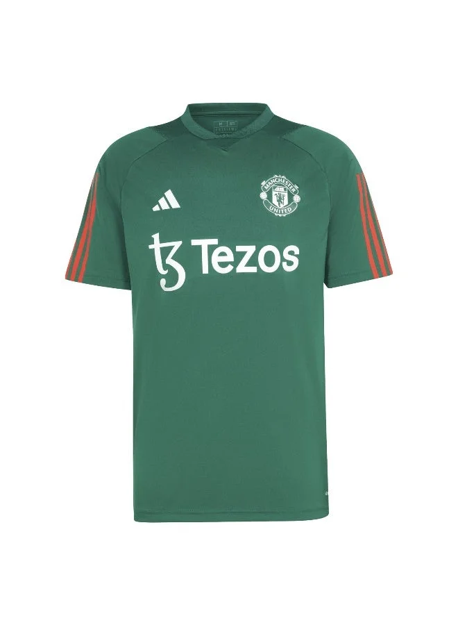 اديداس قميص مانشستر يونايتد الأخضر للرجال مقاس
