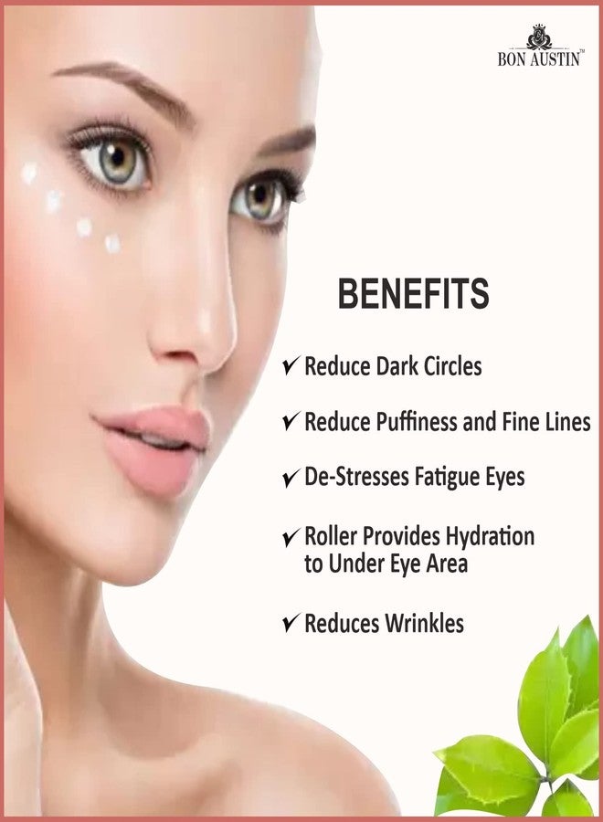 Bon Austin Under eye cream for dark circles for women & men| Under eye cream for wrinkles & puffy eyes | Dark circle remover Pack of 2 of 50 ml - Image 5