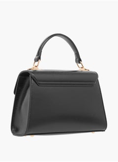 Le Confort Logo Embossed Satchel Bag with Adjustable Strap  - Image 3