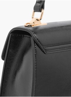 Le Confort Logo Embossed Satchel Bag with Adjustable Strap  - Image 5