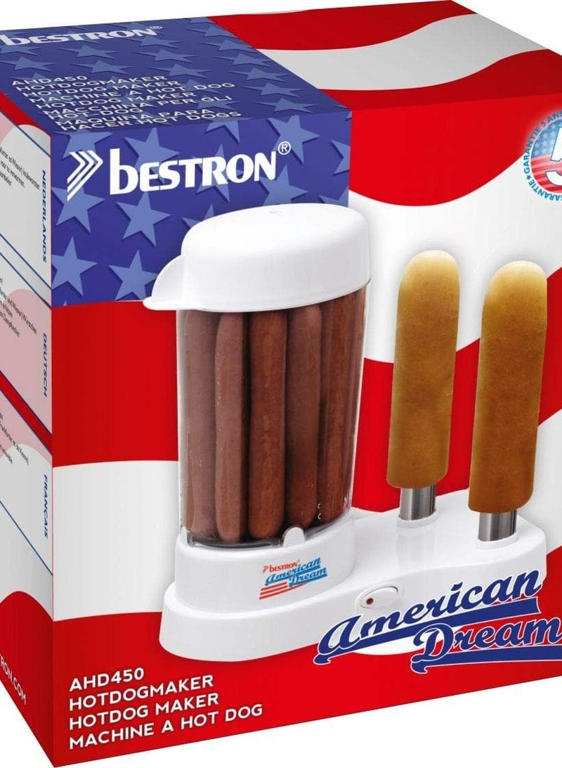بيسترون Hot dog Maker  and Buns AHD450 White