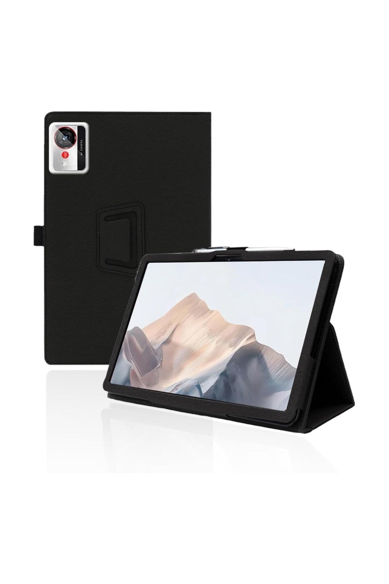 Protective case compatible with ZTE Nubia Pad Pro 10.9-inch 2025 tablet, fabric protective cover with magnetic closure and safety strap. - Image 1