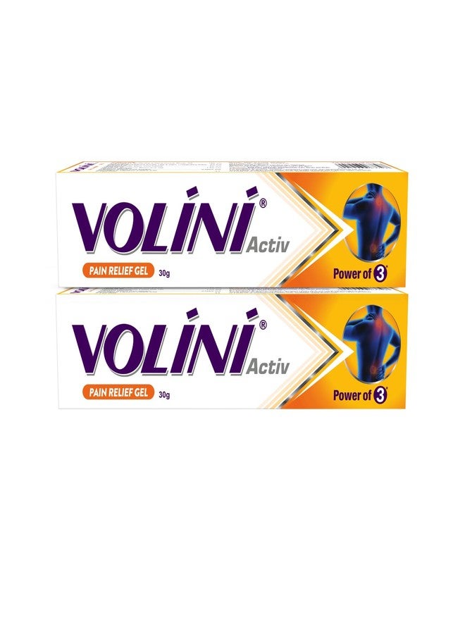 Volini Activ Pain Relief Gel 30 gm (Pack of 2) - Image 1