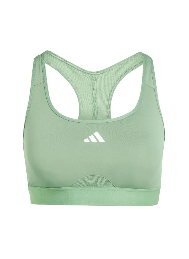 اديداس adidas Pwrct Ms Bra Green Training Bra 2XSB