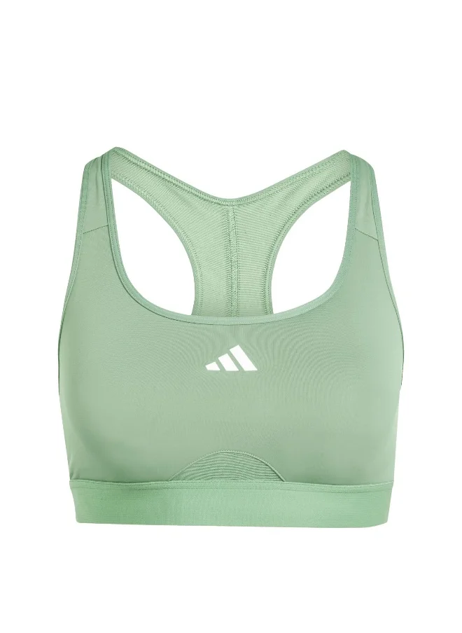 اديداس adidas Pwrct Ms Bra Green Training Bra 2XSB