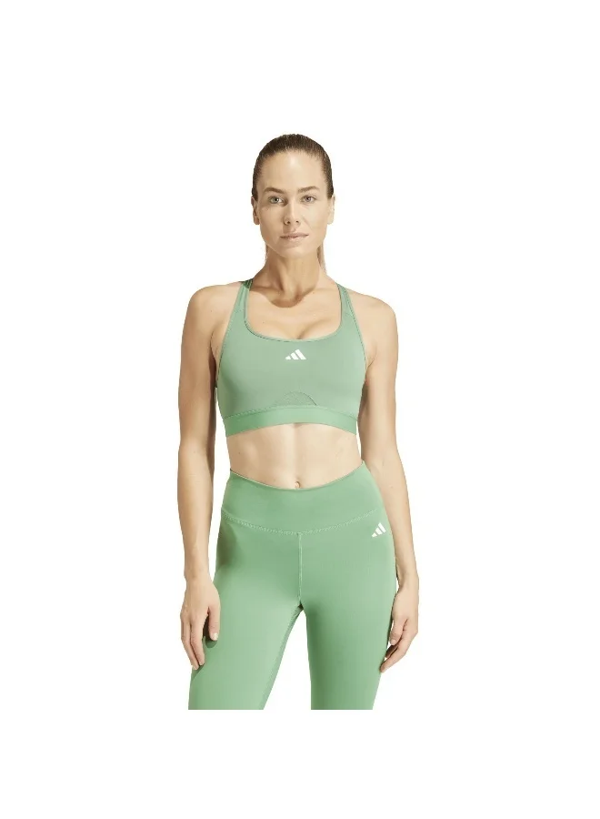 adidas Originals adidas Pwrct Ms Bra Green Training Bra 2XSB