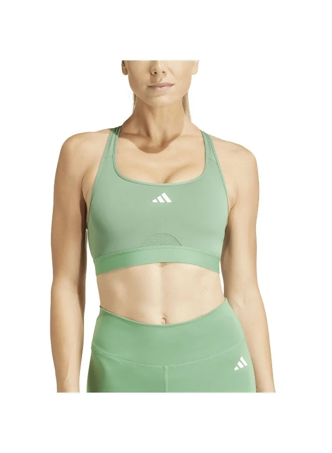 adidas Originals adidas Pwrct Ms Bra Green Training Bra 2XSB