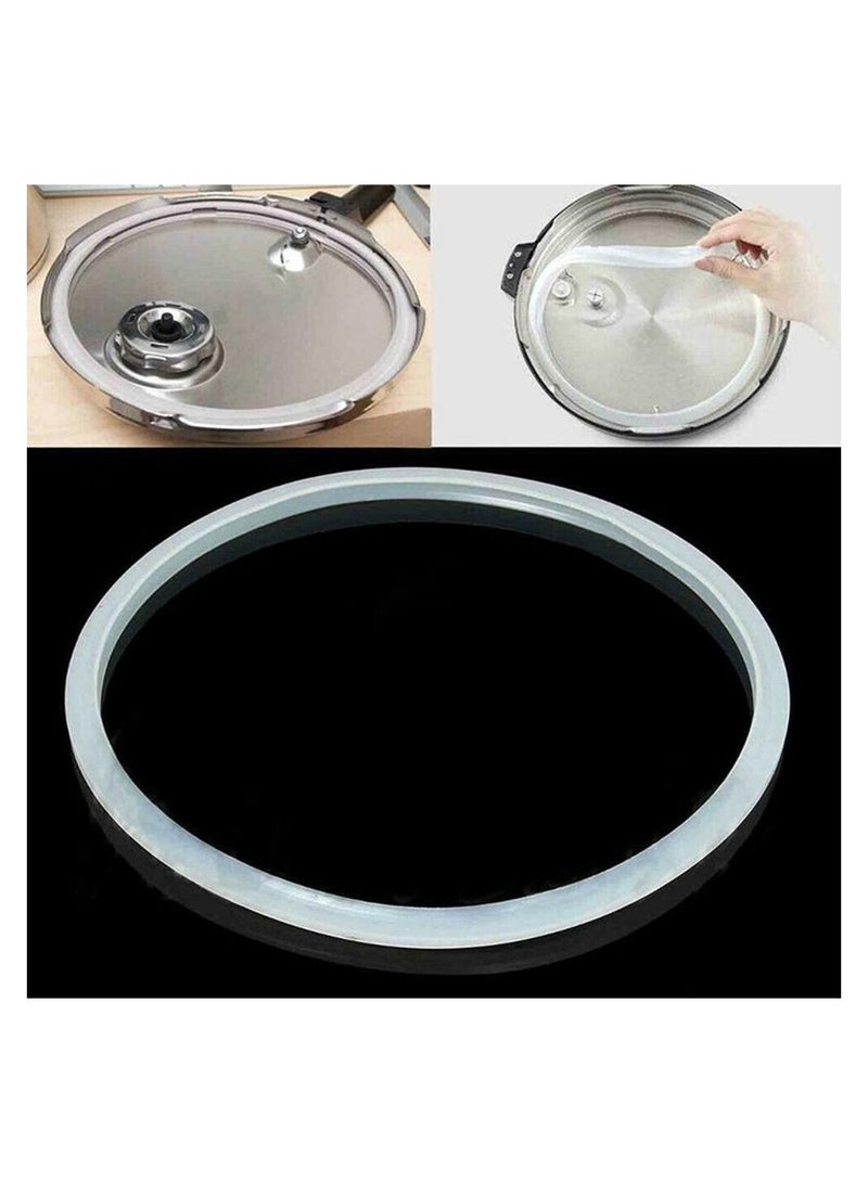 30cm silicone rubber seal ring White  - Image 3