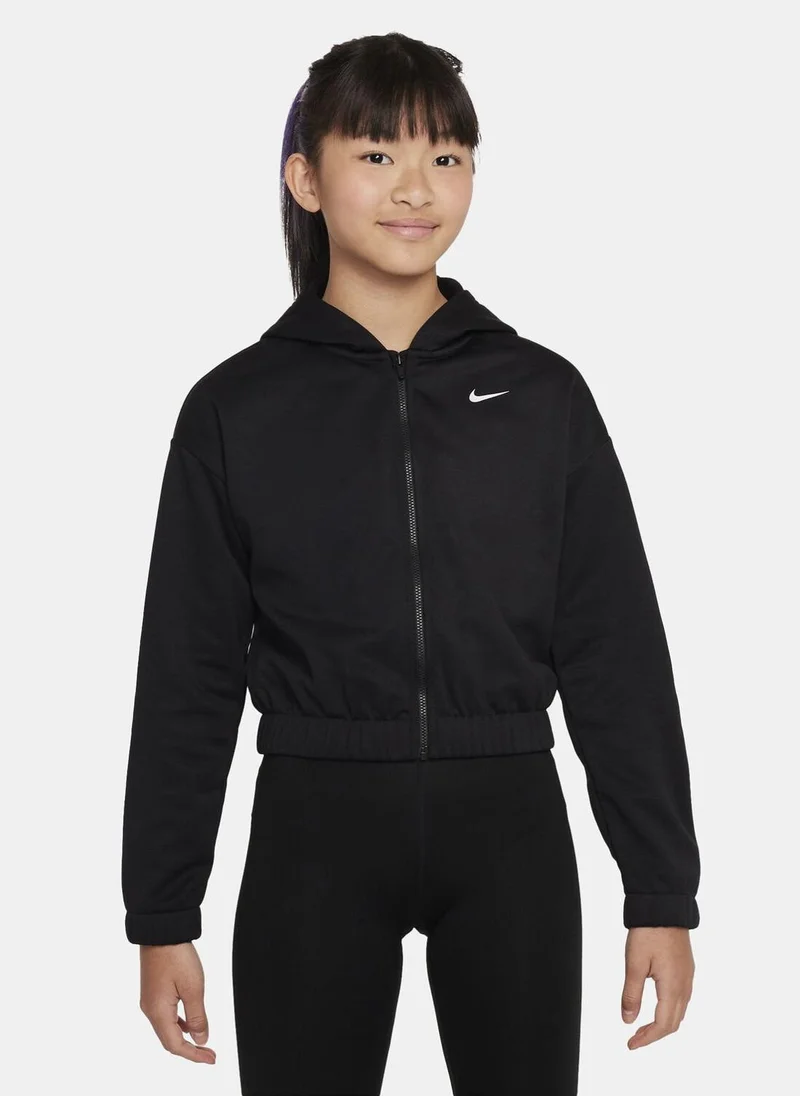 Nike Kids' Therma-FIT Full-Zip Training Hoodie (Older Kids)