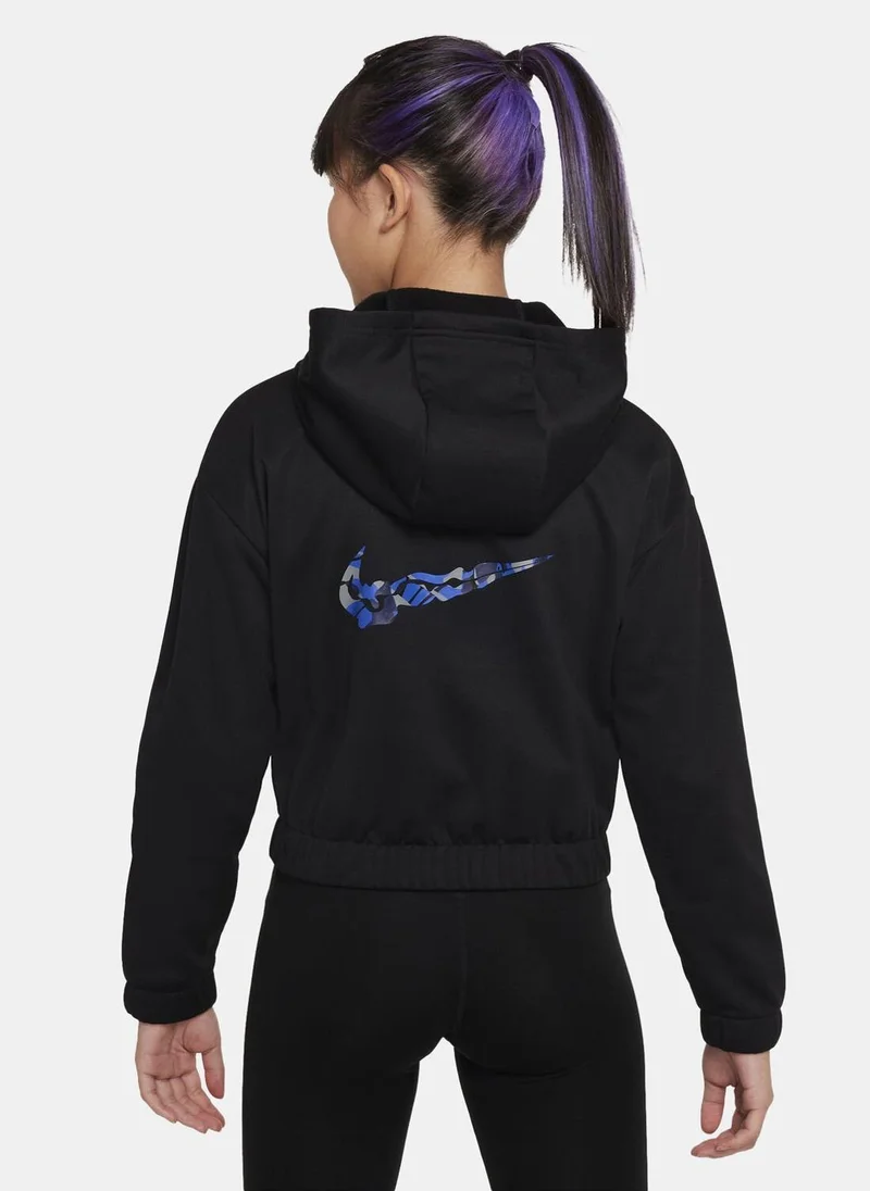Nike Kids' Therma-FIT Full-Zip Training Hoodie (Older Kids)