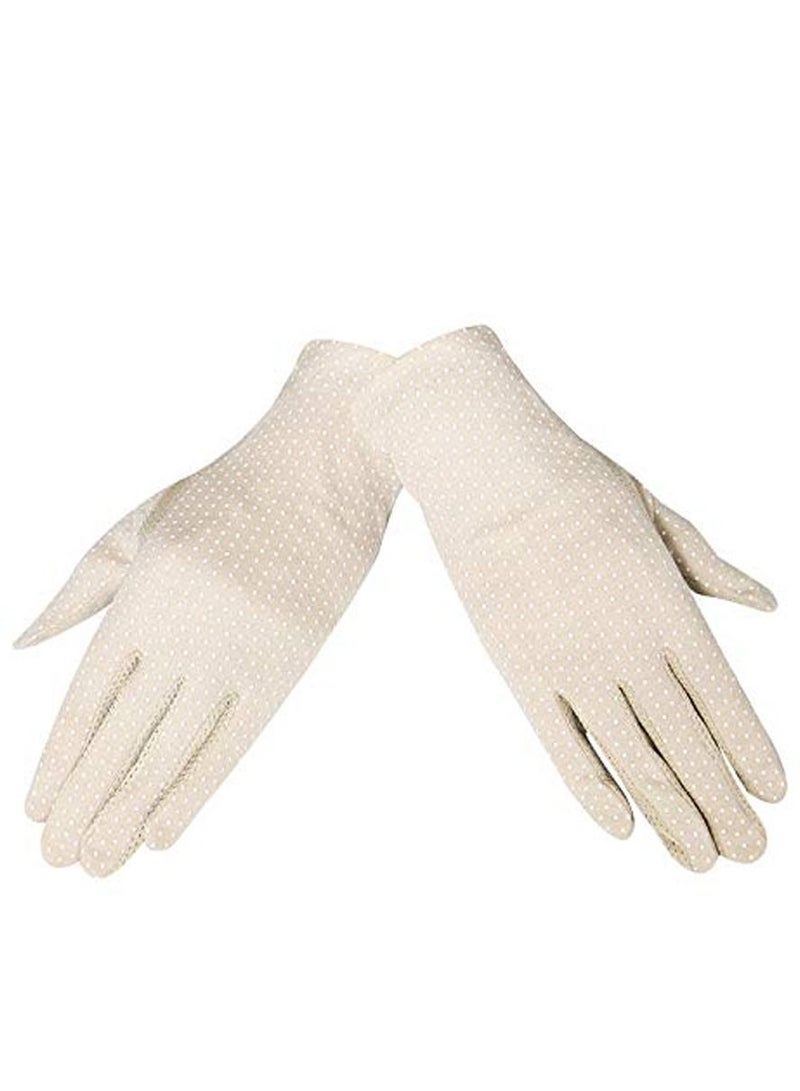 إس أف إم دبليو زوج قفازات واقية من الشمس للنساء للحماية من الأشعة فوق البنفسجية، قفازات واقية من الشمس مناسبة للصيف، قفازات حسيّة مناسبة للقيادة - Image 4