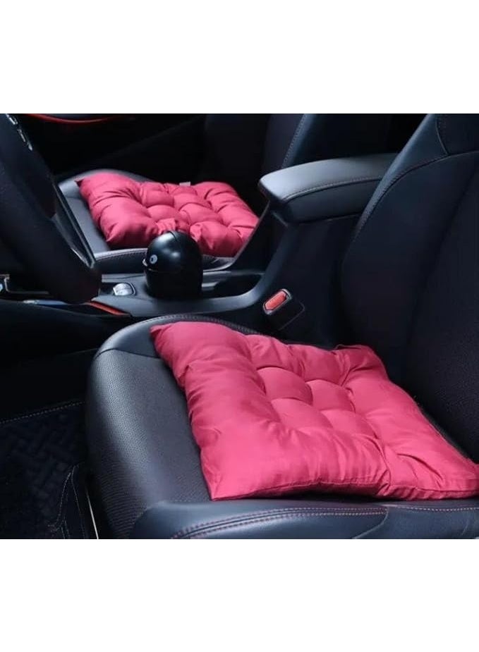 40x40cm square chair cushion with high-density fiber filling – comfortable and equipped with a tie for perfect stability, ideal for balconies, chalets, and cafes. HR - Image 3