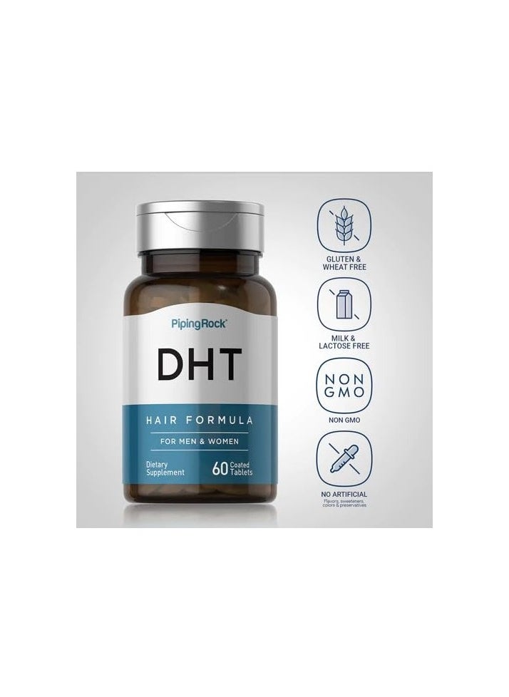 Piping Rock - DHT Advanced Hair Formula For Men & Women 60 Capsules - Image 1