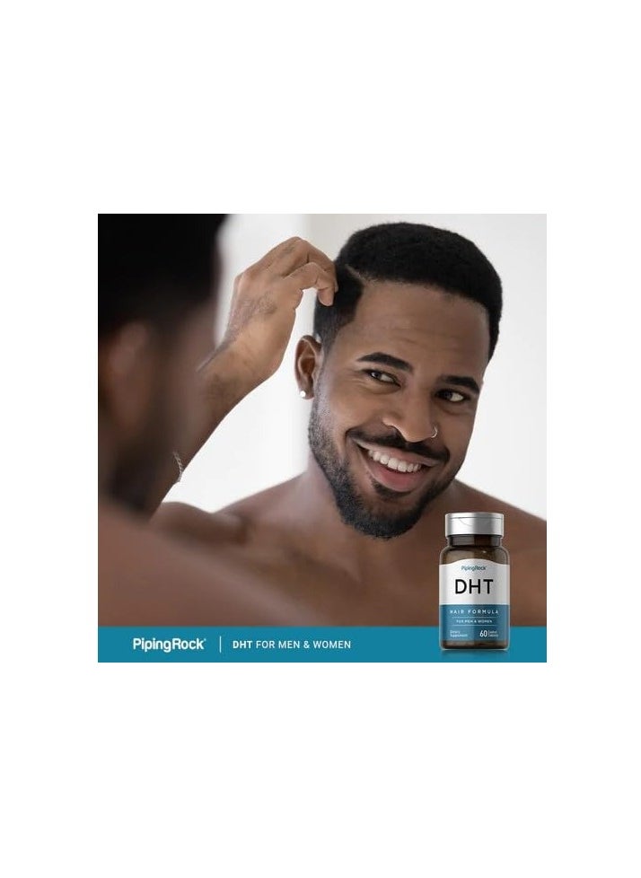 Piping Rock - DHT Advanced Hair Formula For Men & Women 60 Capsules - Image 1