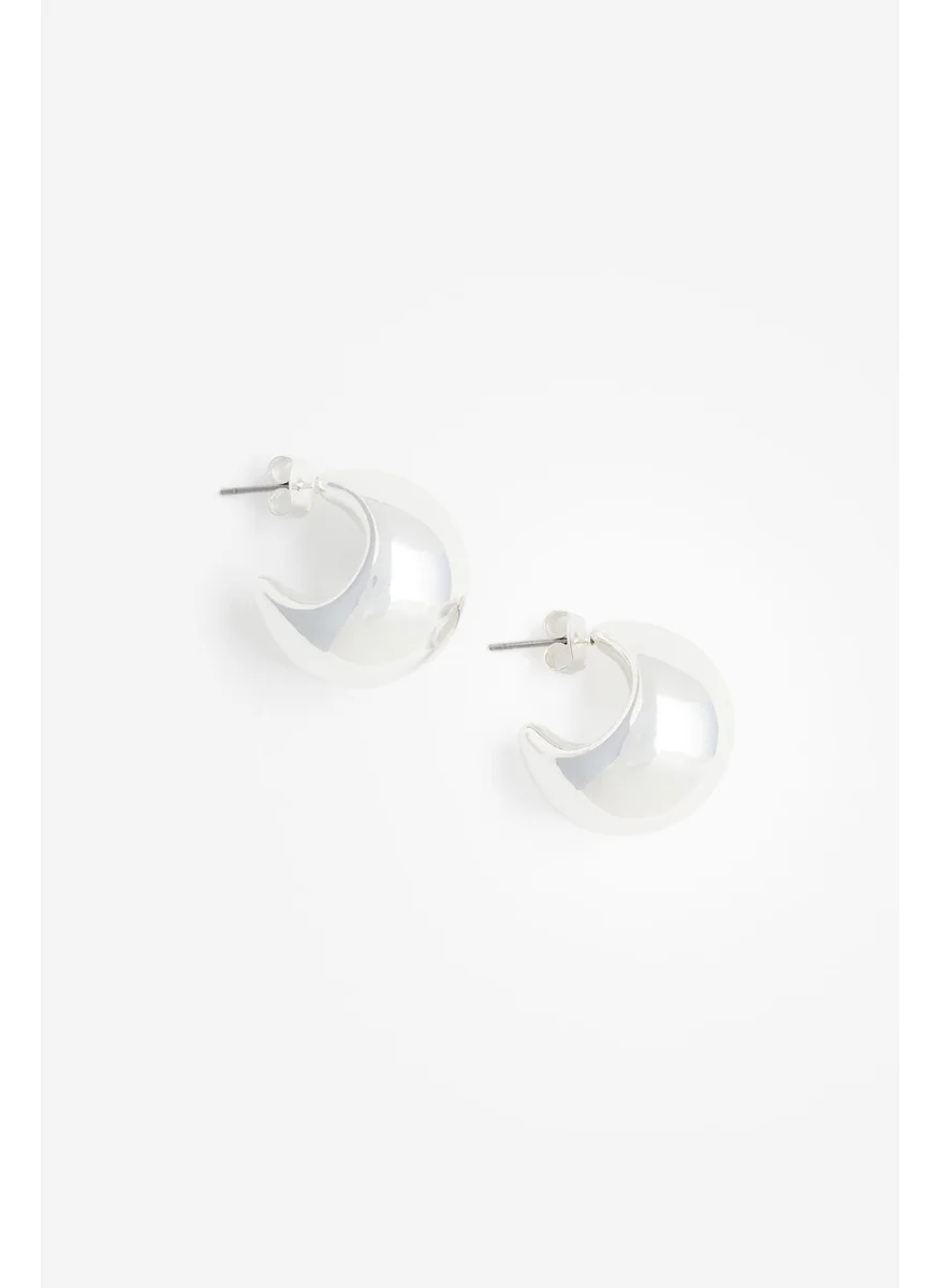 اتش اند ام Chunky Dome Earrings