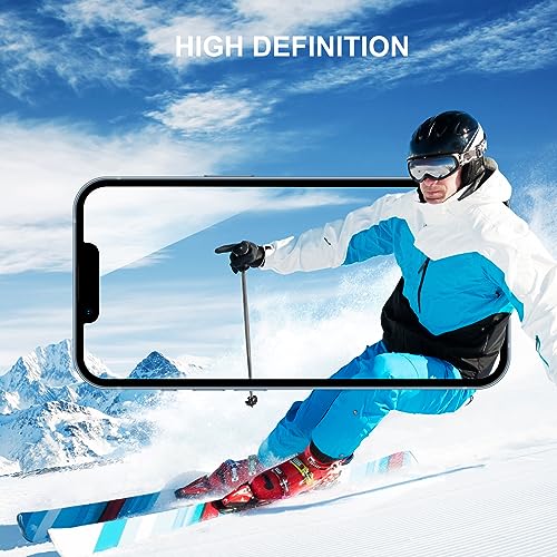 SIBEITU 3 Pack Screen Protector for iPhone 14 Plus with 3 Pack Camera Lens Tempered Glass Protector, 6.7 Inch HD Clear Tempered Glass Film 9H Hardness Full Coverage, Anti-Scratch, No Air Bubbles - Image 4