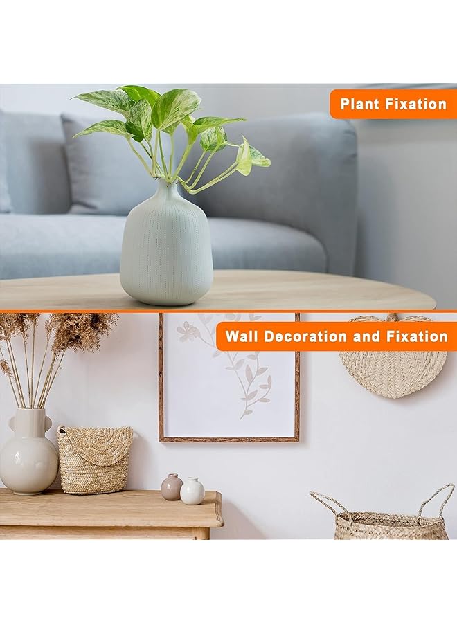 إيروريكس شريط لاصق مزدوج الجوانب منقط شفاف لاصق بالونات مستدير بدون آثار لاصق قوي مقاوم للماء ملصق منقط للحرف اليدوية 140 قطعة 63 02 - Image 2