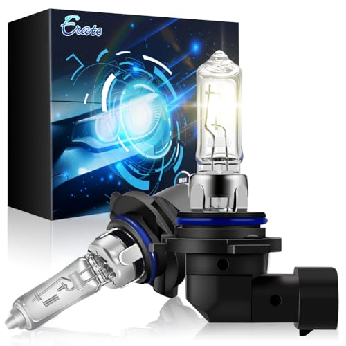 ERATO إيراتو 9005/HB3 لمبة هالوجين للضوء الأمامي 12 فولت 55 واط/60 واط أضواء ضباب 4300 كلفن أبيض دافئ بديل لمصباح الرأس (عبوتان)  - Image 1
