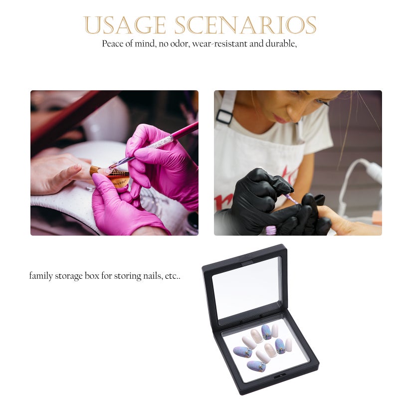 💄 صندوق أظافر صناعية وإكسسوارات بتصميم قابل للتكديس - Image 5
