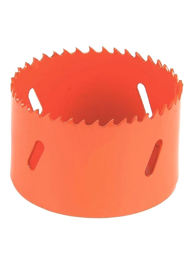 Bi-Metal Construction Hole Saw with HSS M3 Cutting Teeth Orange 68 mm 440067