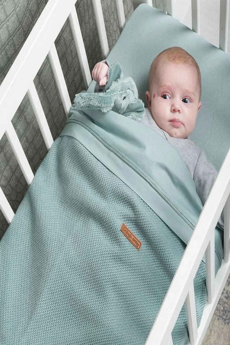 كوتن كونسيبت 2 Pieces of Cotton and Elastic Combed Baby Bed Sheets