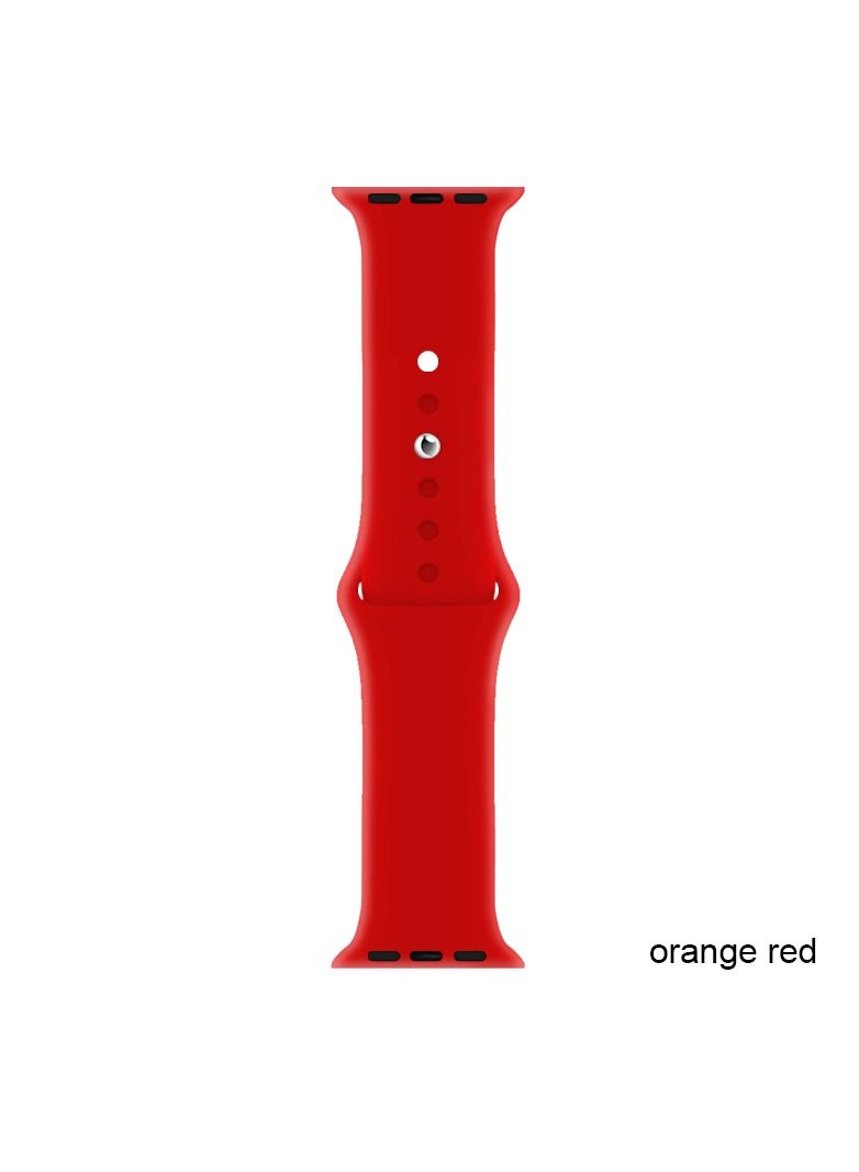 Apple Watch Band 41mm 40mm 38mm Soft Silicone Sport Band Replacement Wrist Strap Compatible for iWatch Apple Watch Series 7/SE/6/5/4/3/2/1 (41mm/40mm/38mm)
