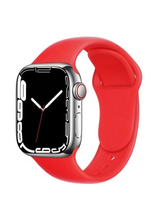 Apple Watch Band 41mm 40mm 38mm Soft Silicone Sport Band Replacement Wrist Strap Compatible for iWatch Apple Watch Series 7/SE/6/5/4/3/2/1 (41mm/40mm/38mm) - pzsku/ZADA72B1433289A931C6CZ/45/_/1652453442/e7a73577-1daf-4dea-b39d-67da65b50a40