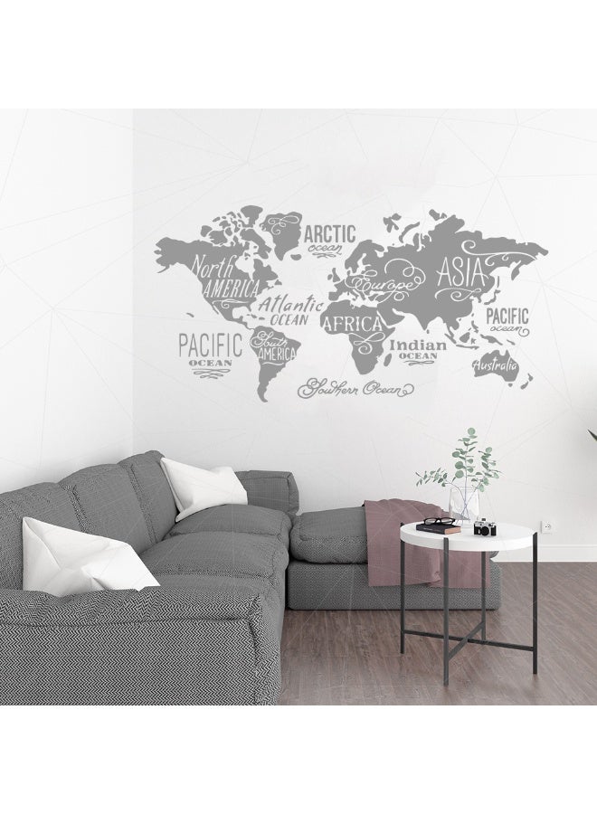 MAXPIX LLC MAXPIX- World Map Wall Vinyl Decal Sticker for Living Room, Bedroom, Nursery, Office - Image 3