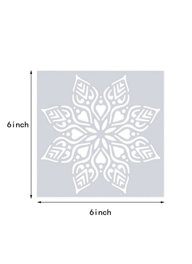 16 قطعة (6 × 6 بوصة) قابلة لإعادة الاستخدام الإستنسل ماندالا ماندالا نقطة اللوحة قوالب الاستنسل ل دهان داي الفن سجل القصاصات - pzsku/ZADA737399DACF1192E42Z/45/_/1720617935/cb3c0f4c-6b9f-4ae0-9691-ae5e02006a70