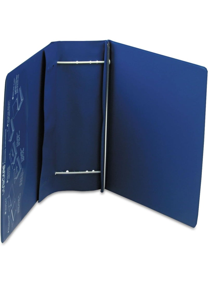 Charles Leonard Charles Leonard Expandable Varicap Binder, Expandable to 1500 Sheets, 8.5 X 11 Inches, Blue (61602) 