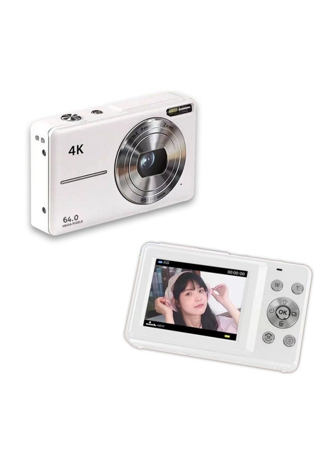 General - HD CCD digital camera student entry card camera retro vlog video camera - Image 1