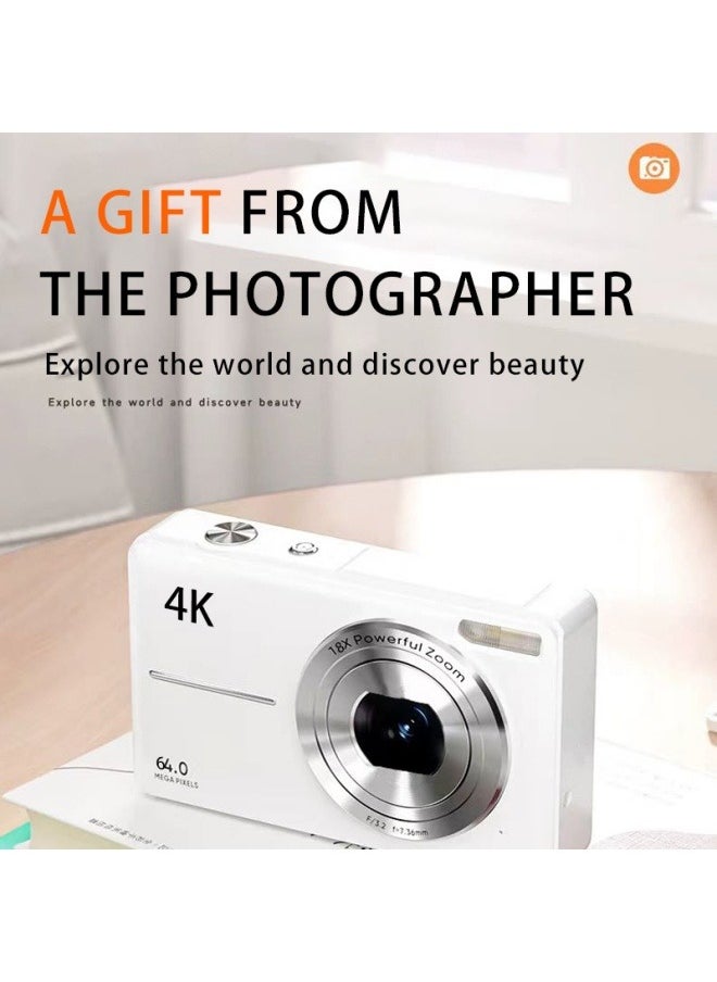 General - HD CCD digital camera student entry card camera retro vlog video camera - Image 1