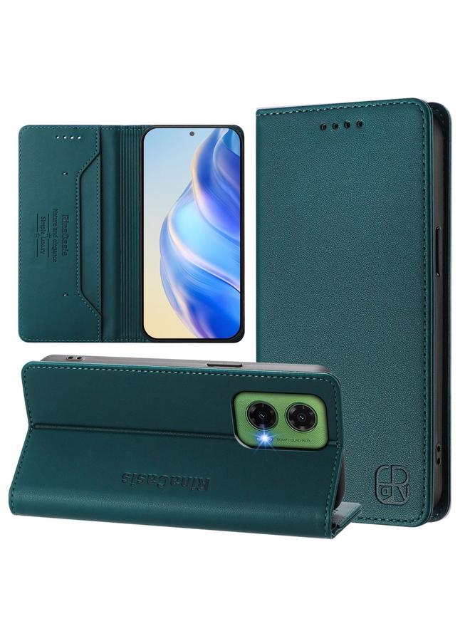 اس-توب جراب لهاتف Motorola Moto G35 RC01، جراب هاتف جلدي مزدوج الطي مزود بخاصية الشفط المغناطيسي بتقنية RFID - Image 1