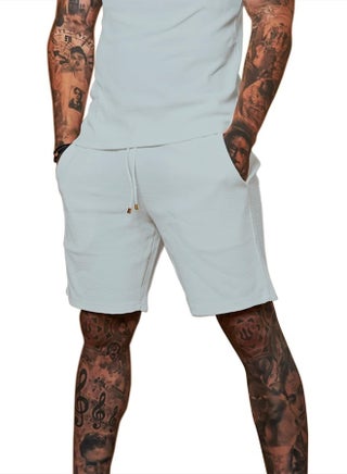 Mens 8" Casual Sweat Shorts with Pockets,Drawstring Athletic Shorts Waffle Lounge Summer Shorts (Size28~40) - pzsku/ZADA7A1E14DDE6EA5CD58Z/45/_/1741158666/99f00679-b9a9-4604-9c4b-c855abcb8727
