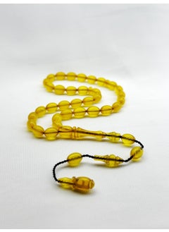 Kehribar Point Dice Amber Prayer Beads ZK04  - Image 1