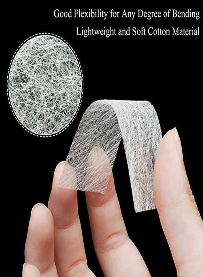 Blulu 240 Pieces Nail Extension Silk Fiberglass Nail Wrap Non Woven Fiber Gel Nail Care Tool For Women Diy Nail Art Extension Accessories - Image 3