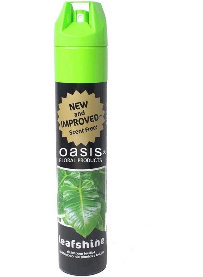 Oasis Leafshine Scent Free Clear Spray For Plants And Flowers 600 ML - Image 1