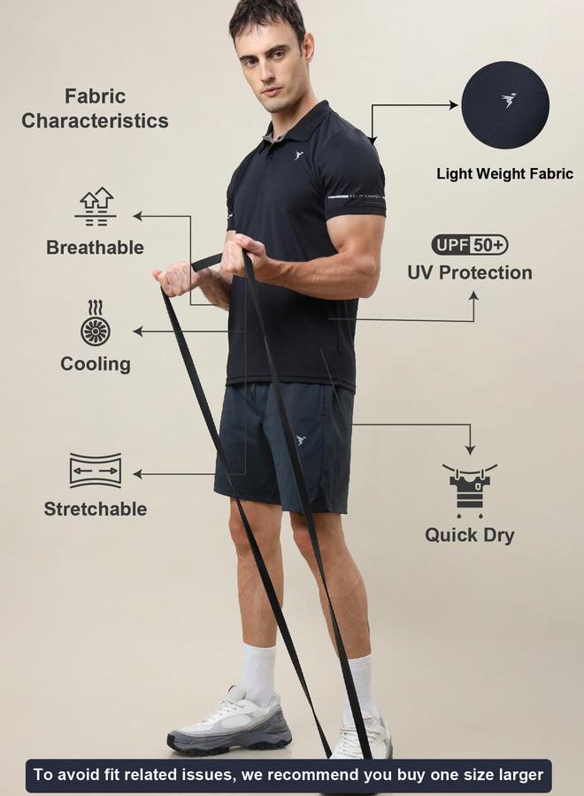 تكنوسبورت تيشيرت بولو سليم فيت من تكنوسبورت - Image 4