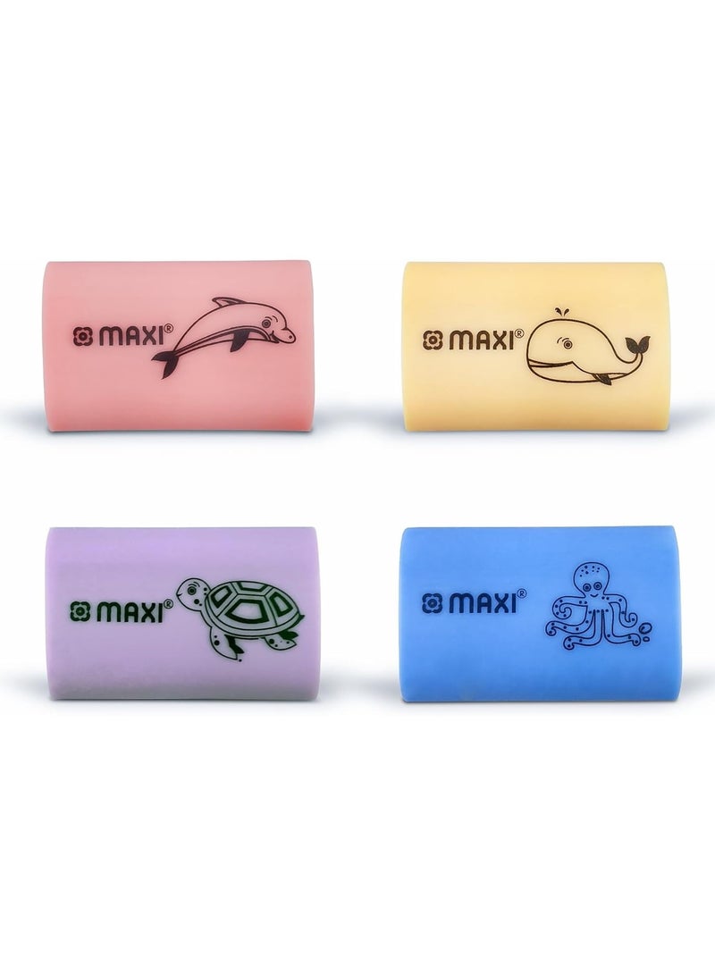 Maxi 48-Piece Fancy Pencil Eraser Multicolour - Image 2