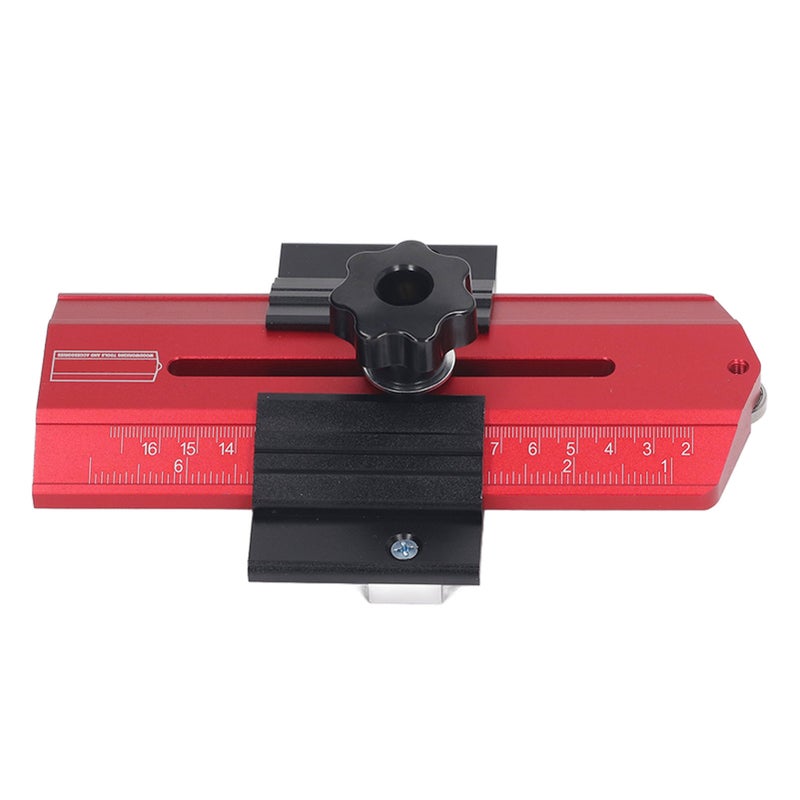 Thin Rip Tablesaw Jig Aluminum Alloy Stable Operation Locator - Multi-Functional Cutting Tool with Clear Scales for Woodworking & Thin Plate Cutting - Image 5