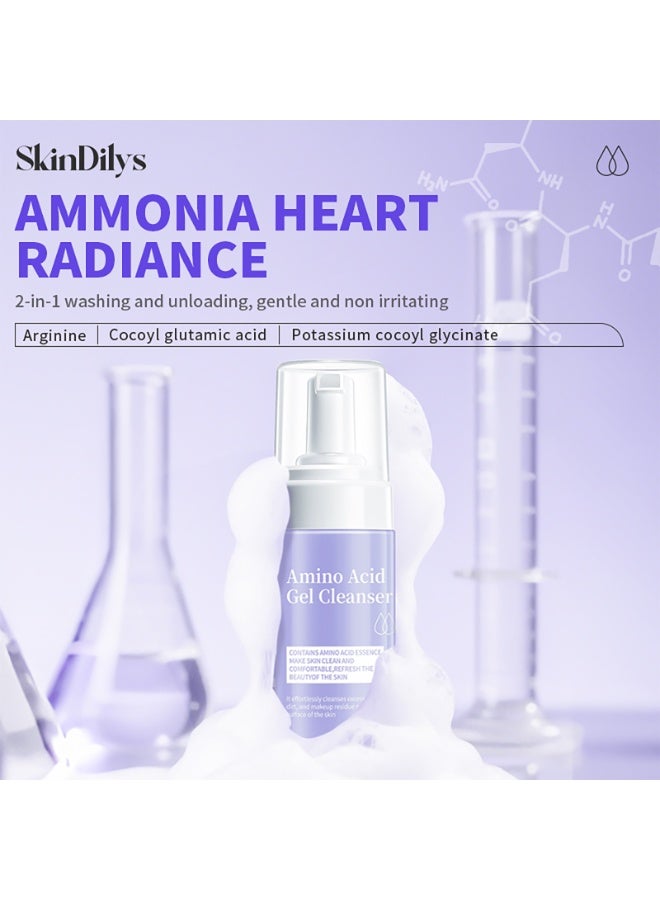 سكين ديليز SkinDilys Australian Brand Amino Acid Gel Cleanser 120ml / Double Moisturizing Factor, Balance Water and Oil, with Mild Surfactants to Effectively Cleanse and Maintain Skin’s Natural Moisture Barrier - Image 2