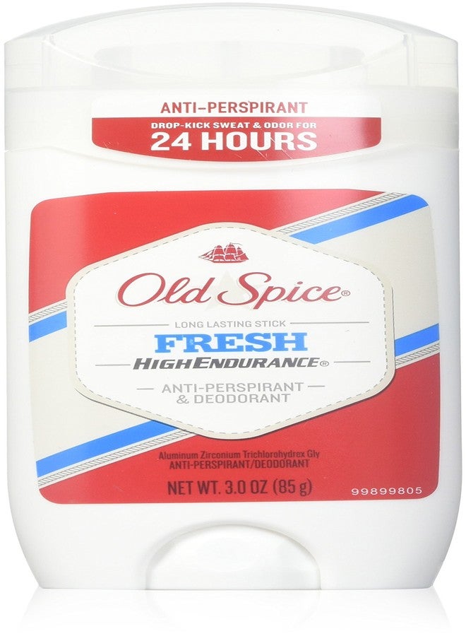Old Spice Anti-Perspirant 3 Ounce High Endurance Fresh 24 Hr (Pack of 3) - Image 1