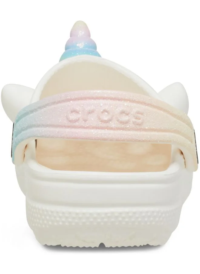 crocs Toddlers Classic Iam Rainbow Unicorn Clog