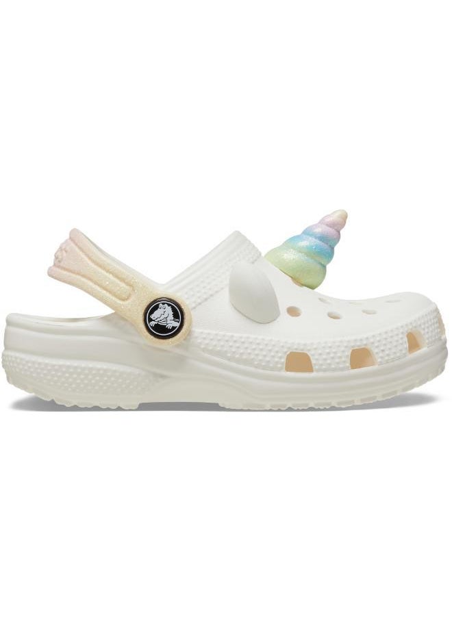 crocs Toddlers Classic Iam Rainbow Unicorn Clog  - Image 1