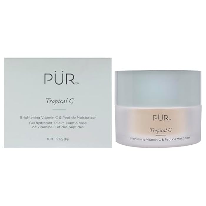 Pur PÜR MINERALS Tropical C Brightening Vitamin C & Peptide Moisturizer, Vitamin C, Peptide, Hyaluronic Acid, 1.76 oz - Image 1