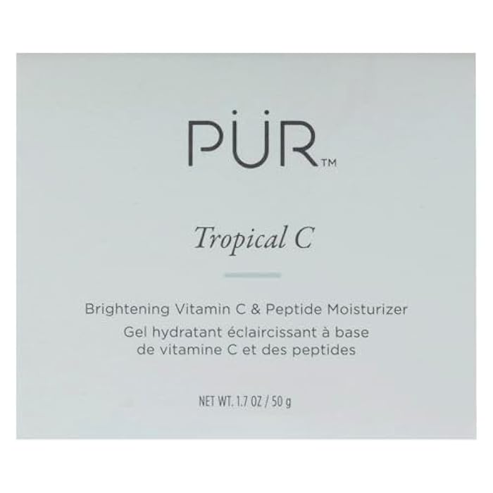 Pur PÜR MINERALS Tropical C Brightening Vitamin C & Peptide Moisturizer, Vitamin C, Peptide, Hyaluronic Acid, 1.76 oz - Image 2