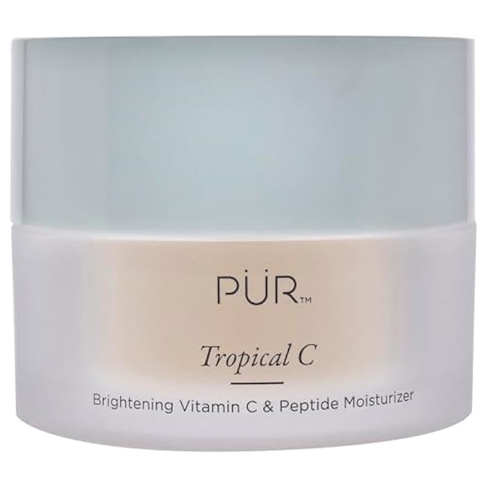 Pur PÜR MINERALS Tropical C Brightening Vitamin C & Peptide Moisturizer, Vitamin C, Peptide, Hyaluronic Acid, 1.76 oz - Image 4