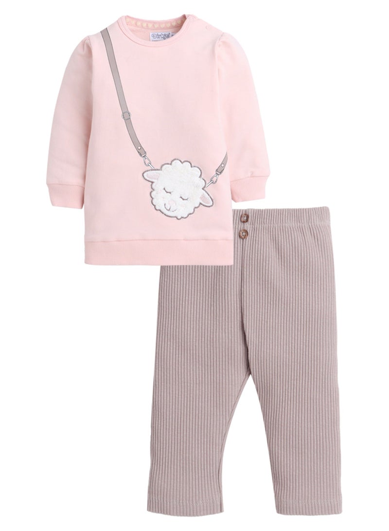 Dirkje Junior Girls 2-Piece Sweatshirt and Leggings Set - Image 3