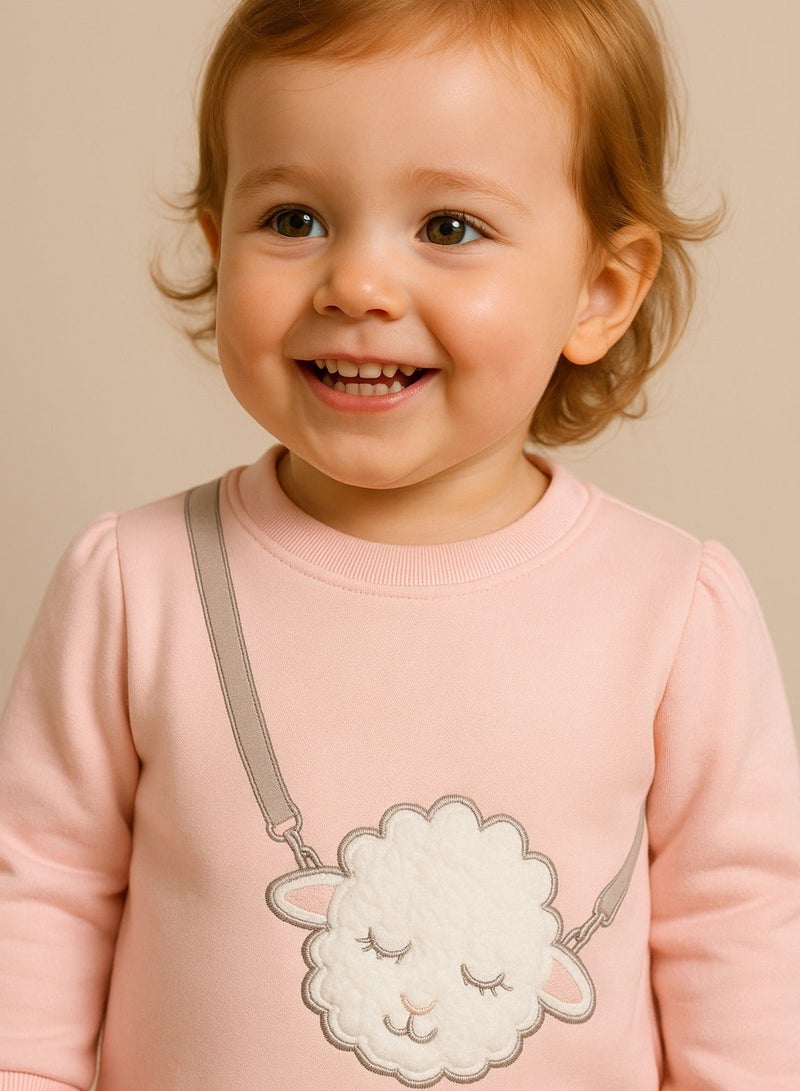 Dirkje Junior Girls 2-Piece Sweatshirt and Leggings Set - Image 4