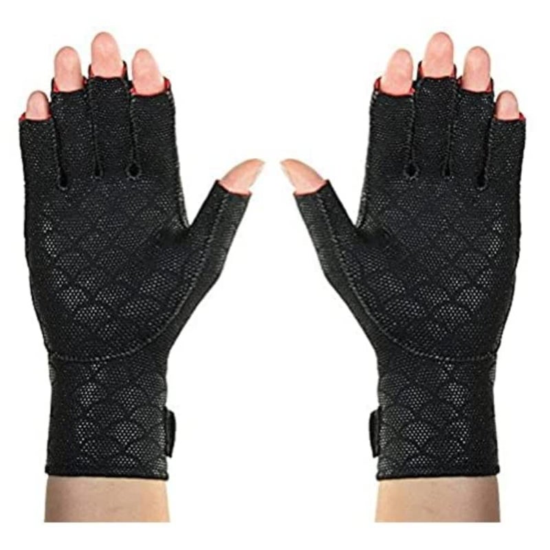 Thermoskin Premium Arthritic Gloves for Pain Relief - Black, Small - Image 1